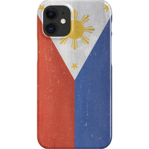 Philippines Flag Distressed iPhone 12 Mini Lite Case